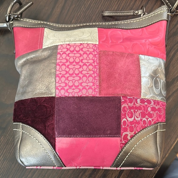 Coach Patchwork Shoulder Bag - Picture 12 of 12